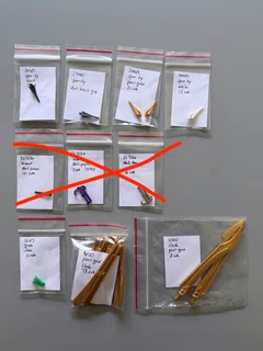 LEGO minifigure accessories and projectile launchers