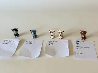 LEGO cat and wild cat figurines