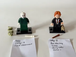 LEGO Harry Potter minifigures plus accessories (sold individually)