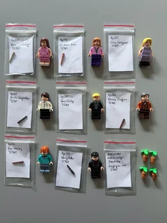 LEGO Harry Potter minifigures plus accessories (sold individually)