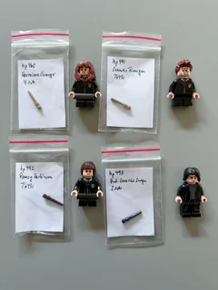 LEGO Harry Potter minifigures plus accessories (sold individually)