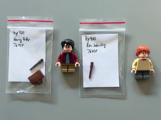 LEGO Harry Potter minifigures plus accessories (sold individually)