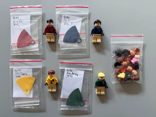 LEGO Harry Potter minifigures plus accessories (sold individually)