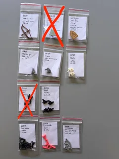 LEGO minifigure accessories and projectile launchers