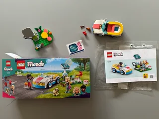 LEGO 42609 Electric Car and Charger (Friends) (6+) (2024)