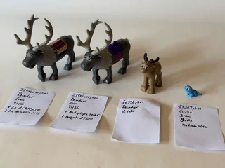 LEGO Disney animal and creature figurines (sold individually)