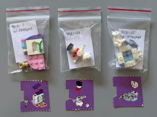 LEGO Friends animal and creature figurines (sold individually)