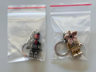 LEGO key chain minifigures (priced individually)