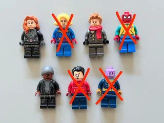 LEGO Marvel The Avengers minifigures (76196) (priced individually)