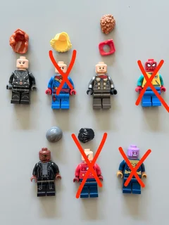 LEGO Marvel The Avengers minifigures (76196) (priced individually)