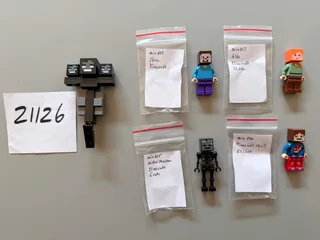 LEGO Minecraft lot