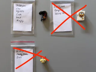 LEGO minifigure head parts (non-yellow) (sold individually)