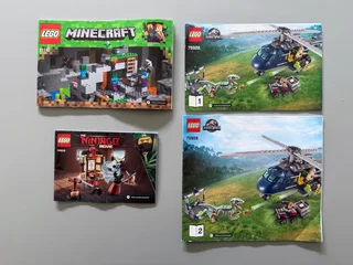 Miscellaneous LEGO instruction booklets (sold individually)
