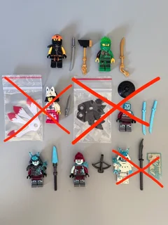 LEGO Ninjago minifigures (70678) (priced individually)