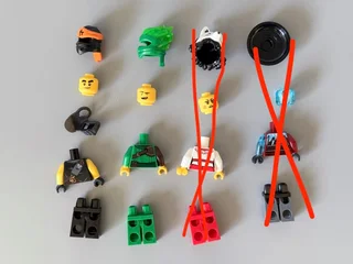 LEGO Ninjago minifigures (70678) (priced individually)