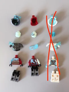 LEGO Ninjago minifigures (70678) (priced individually)