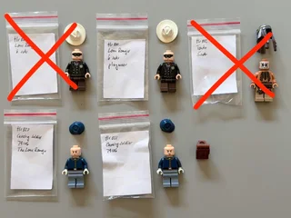 LEGO Lone Ranger minifigures (priced individually)