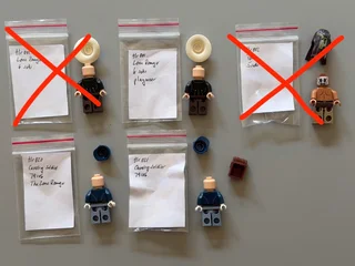 LEGO Lone Ranger minifigures (priced individually)