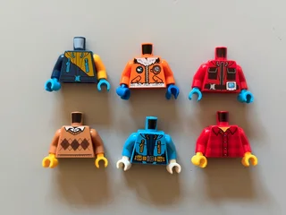LEGO minifigure torsos (priced per lot)