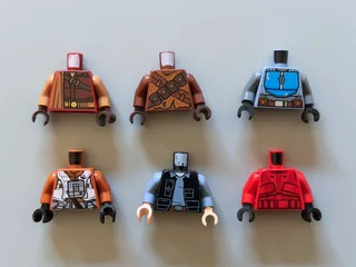 LEGO minifigure torsos (priced per lot)