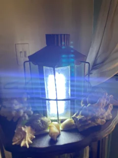 Vintage Ship copper lantern