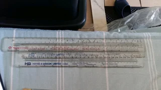 Consolidated 15 Spacing File Hole Rulers