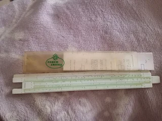 Rare Vintage German Faber Castell Slide Rule