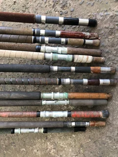 1 Piece Rods from 3 metres to 4.5 metres