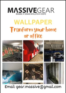 Transform your home or office wallpaper