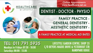 Dentist  24 hour after hours emergency dental services in Johannesburg Sandton randburg / surrounds