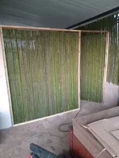 Bamboo fencing
