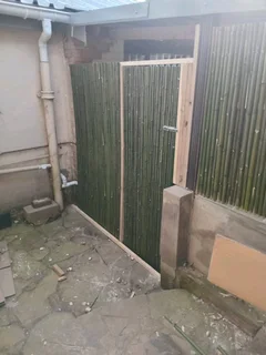 Bamboo fencing