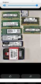 4GB and 8GB rams DDR4 and DDR3 laptop available durban town