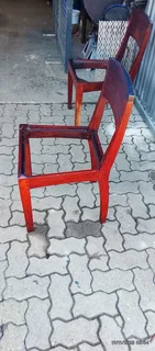 Hardwood chairs SOLID!