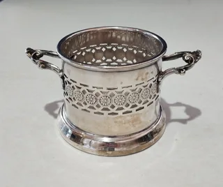Antique Silver-plated Container