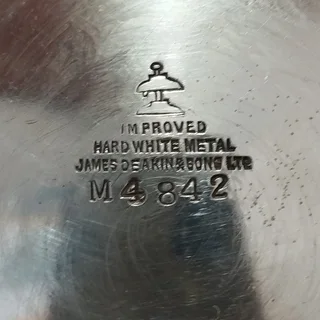 ANTIQUE SILVER-PLATED CONTAINER