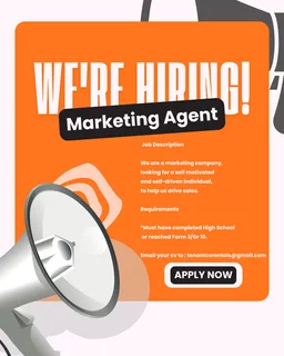 Marketing Agents Wanted