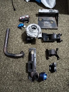Mazda FE3n Egi complete turbo setup!!!