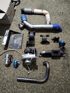 Mazda FE3n Egi complete turbo setup!!!