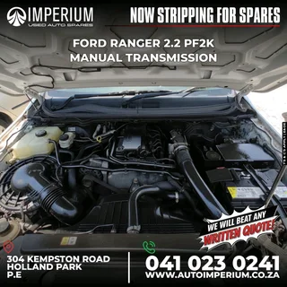 Stripping For Spares I Ford Ranger 2.2 Pf2k Manual Transmission