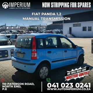 STRIPPING FOR SPARES I FIAT PANDA 1.2 MANUAL TRANSMISSION