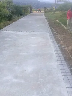 Tar, concrete and Paving