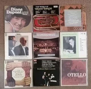 L p's in original packaging