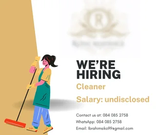 Cleaning service
