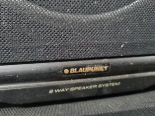 Blaupunkt old turntable and radio with 2 speakers