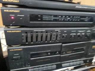 Blaupunkt old turntable and radio with 2 speakers