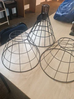 Metal lamp shades