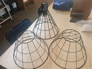 Metal lamp shades