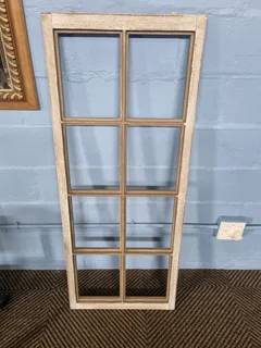 Decorative window frame size 134x54cm