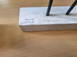 Retro stands size 46cm long